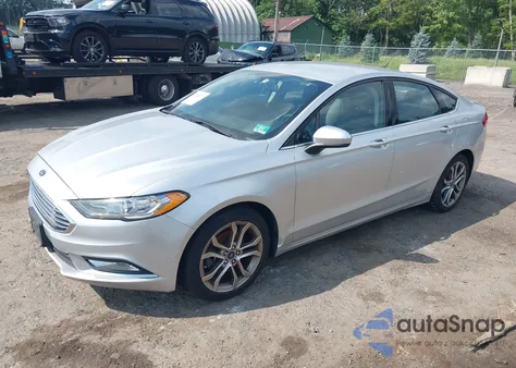 2017 Ford Fusion Se из США, поврежденный, VIN 3FA6P0T90HR243521